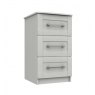 Porto 3 Drawer Bedside Chest