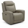 Rowan Power Recliner In Leather Match