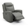Rowan Power Recliner In Leather Match