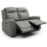 Rowan 2 Seater Power Recliner Sofa In Leather Match