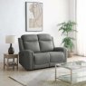 Rowan 2 Seater Power Recliner Sofa In Leather Match
