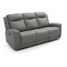 Rowan 3 Seater Power Recliner Sofa In Leather Match