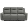Rowan 3 Seater Power Recliner Sofa In Leather Match