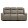 Rowan 3 Seater Power Recliner Sofa In Leather Match