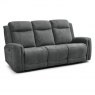Rowan 3 Seater Power Recliner Sofa In Fabric