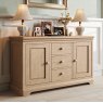 Braunton Oak 2 Door 3 Drawer Sideboard