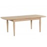 Braunton Oak Large Extending Dining Table