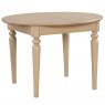 Braunton Oak Round Extending Dining Table