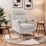 Florence Chair In Natural Fabric