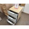 Nevada 3 Drawer Bedside Chest