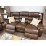 Atrani 3 Seater Power Recliner Leather Sofa
