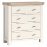 Wilton 2 Over 3 Drawer Chest