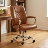 Angelica Office Chair In Tan