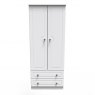 Bude 2ft6 2 Drawer Robe