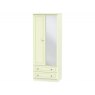 Bude 2ft6 2 Drawer Mirror Robe